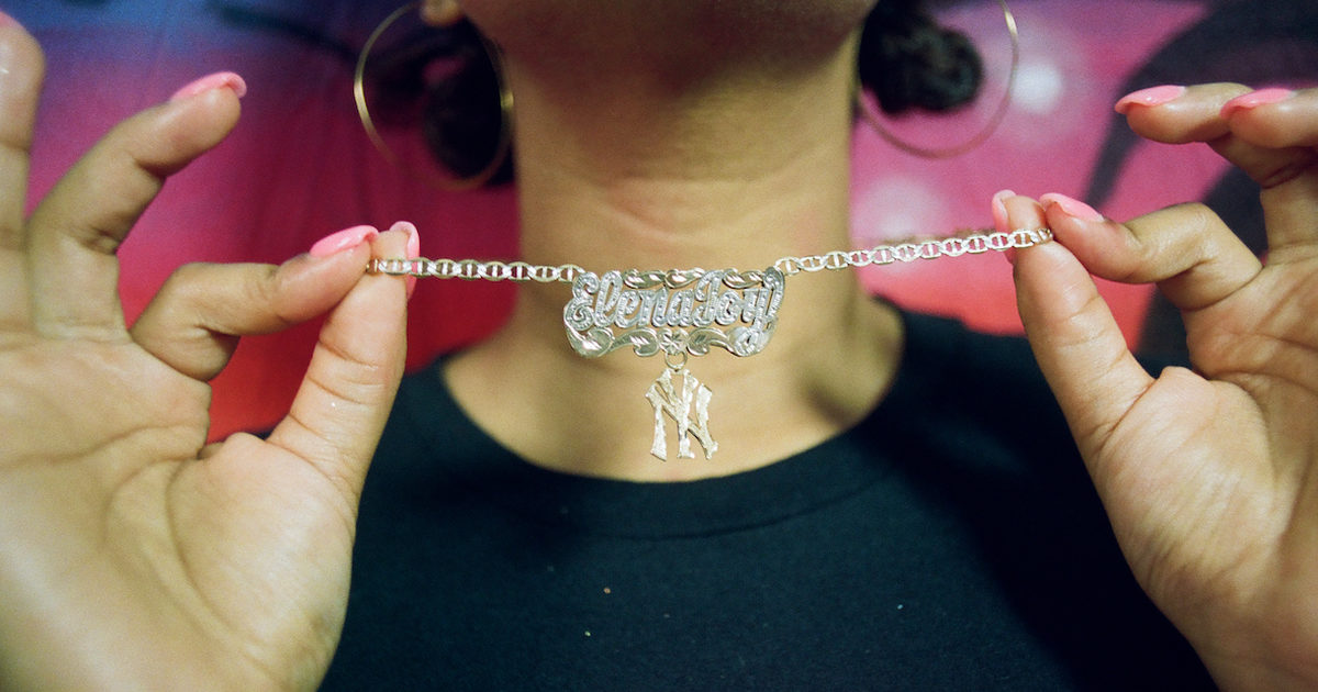 Forget Carrie Bradshaw, nameplate jewelry is more than 'ghetto gold'