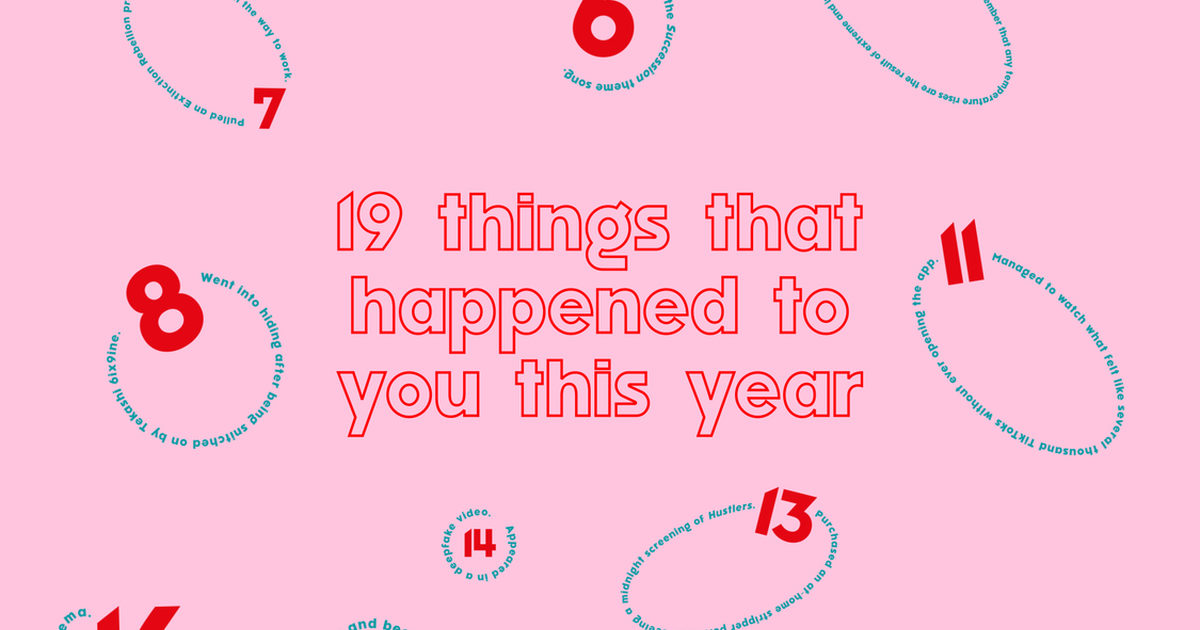 2019 FACTS EVENTS THAT HAPPENED IN THIS YEAR visual data 4