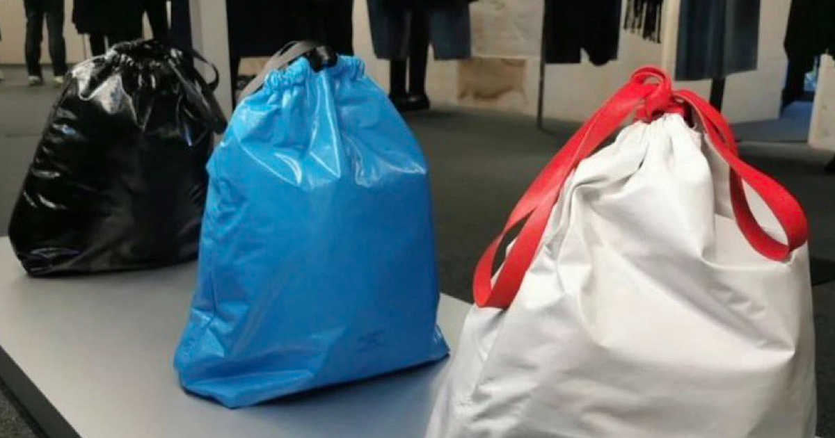 Balenciaga Turn Heads With New Luxury Trash Bag - PAPER Magazine