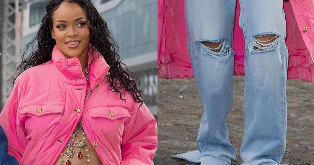 A case for Rihanna's bonkers pregnancy jeans - The Face
