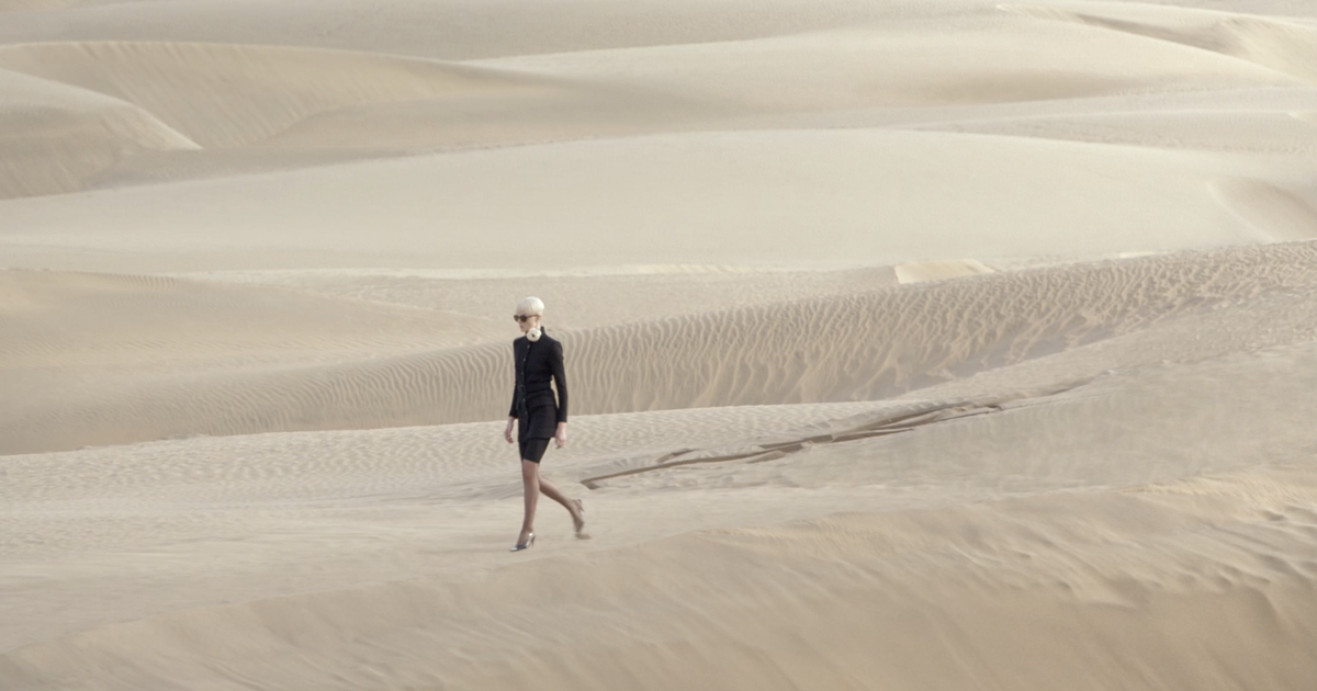 yves saint laurent desert show