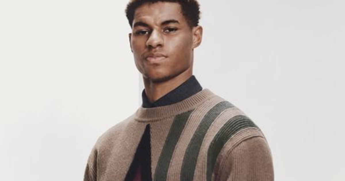 Burberry partners with Marcus Rashford MBE to help young people
