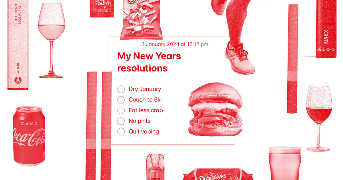So, you've already broken your new year's resolution… - The Face