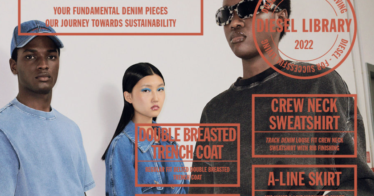 Diesel Library puts a futuristic spin on denim essentials - The Face