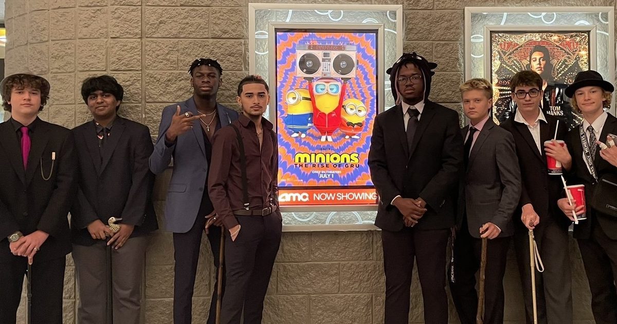 Teens are dressing in suits to see 'Minions' as meme culture and