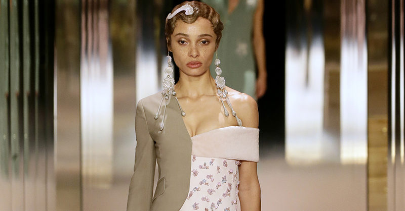 Kim Jones Focused on Light, Lingerie-esque Dresses at Fendi Couture